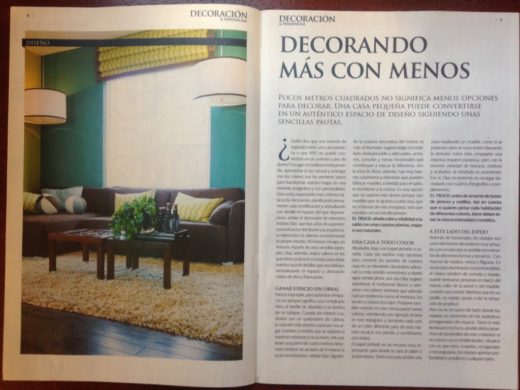 DECORACIÓN & TENDENCIAS