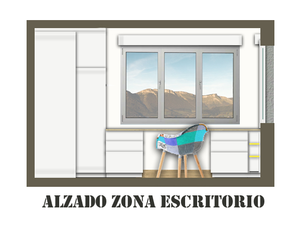 ALZADO ESCRITORIO AITZOL