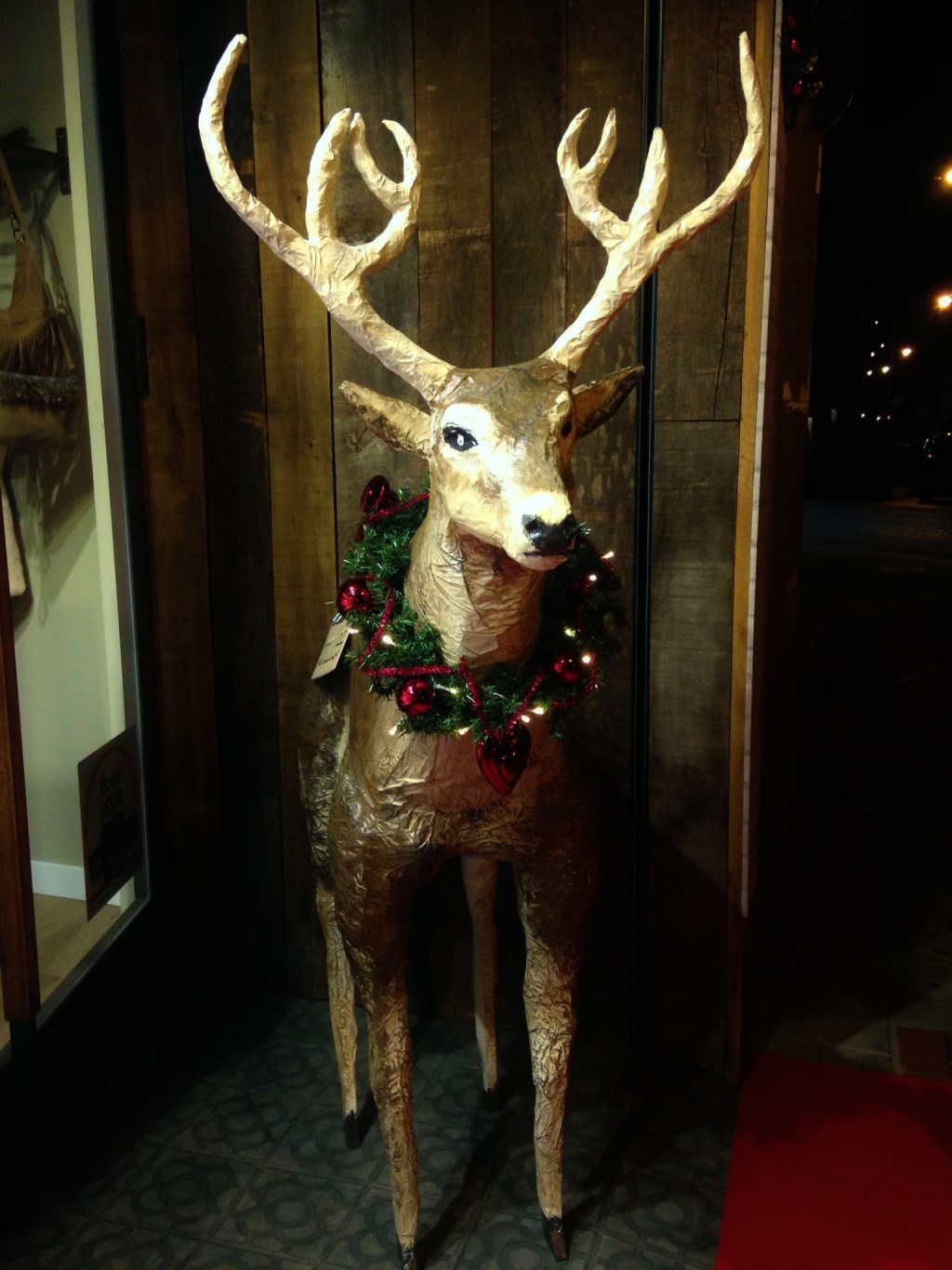 Escaparate Azules: primavera, verano, otoño y&nbsp;Navidad.