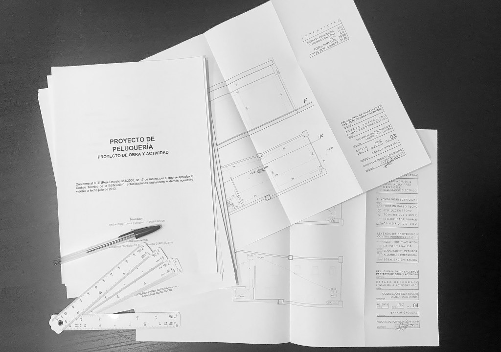 Proyecto de Obra y Actividad:&nbsp;Peluquería