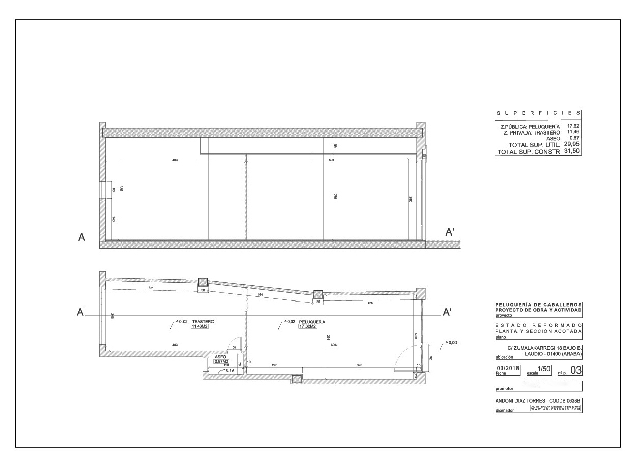 Proyecto De Obra Y Actividad Peluquer a AD Estudio proyecto-de-obra-y-actividad-peluquer-a-ad-estudio